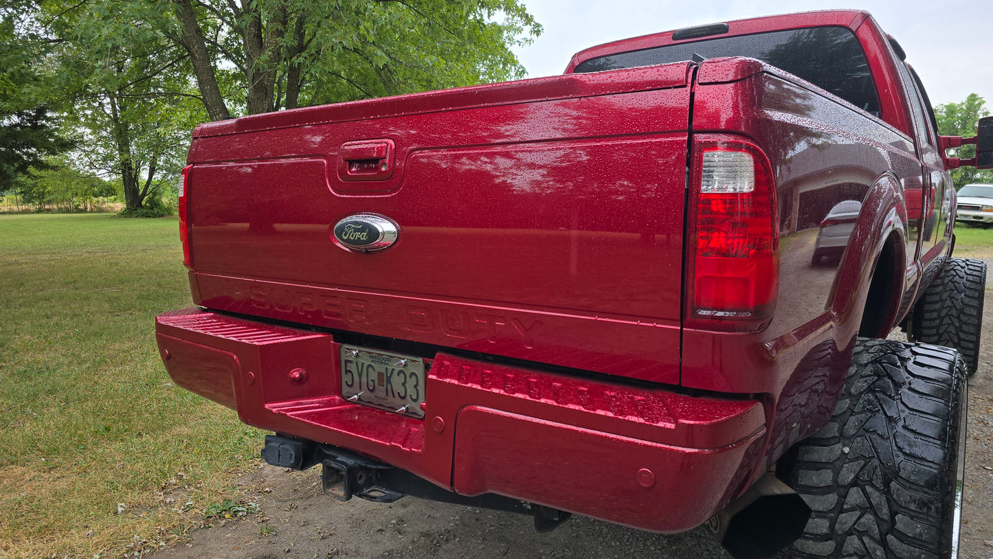 Smoked License Plate Cover 2 pack