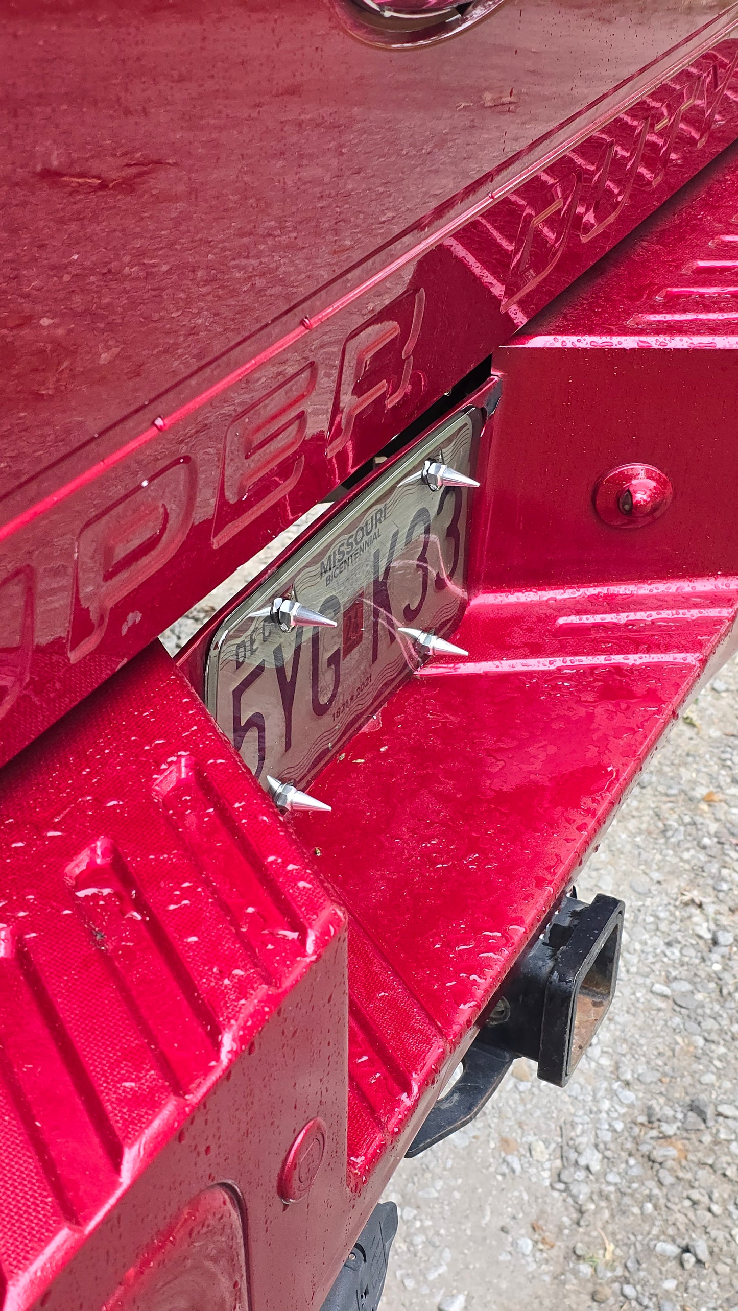 Smoked License Plate Cover 2 pack