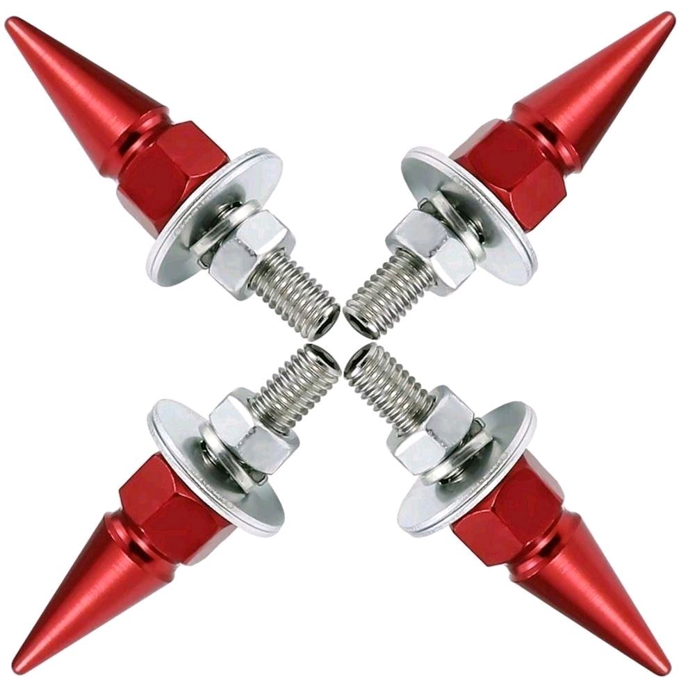 License Plate Spikes 4 pack