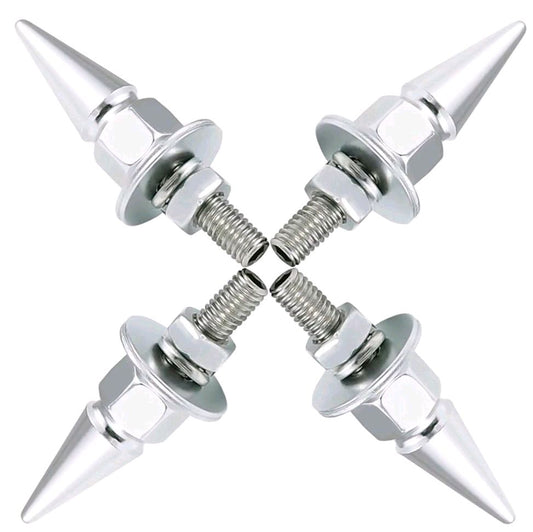 License Plate Spikes 4 pack