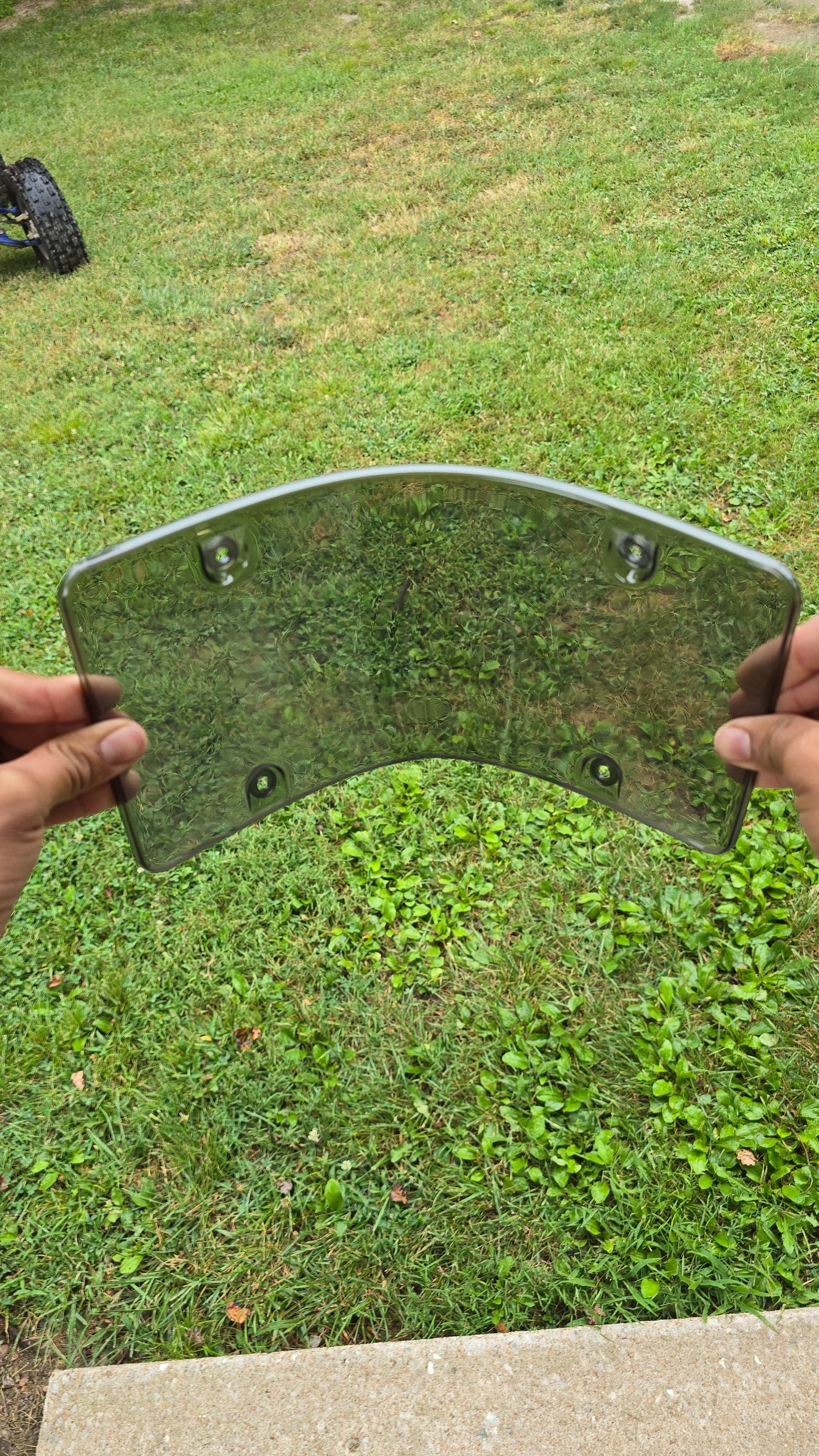 Smoked License Plate Cover 2 pack